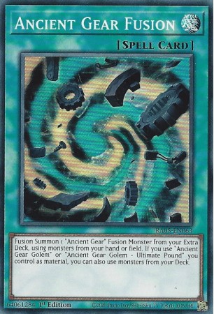Ancient Gear Fusion - RA05-EN063 - Super Rare