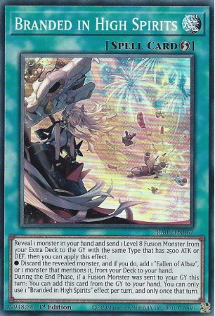 Branded in High Spirits - RA05-EN067 - Super Rare