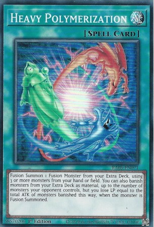 Heavy Polymerization - RA05-EN071 - Super Rare
