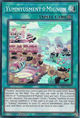 Yummyusment☆Mignon - RA05-EN073 - Ultra Rare