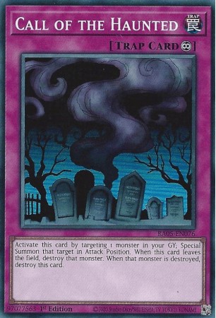 Call of the Haunted - RA05-EN076 - Secret Rare