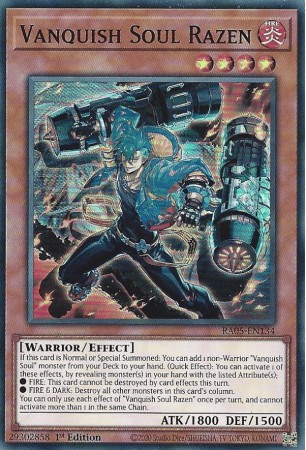 Vanquish Soul Razen - RA05-EN134 - Super Rare