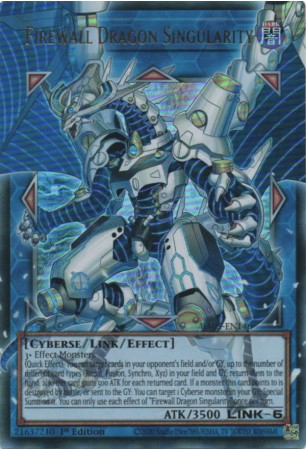 Firewall Dragon Singularity (ext. art) - RA05-EN146 - Ultra Rare