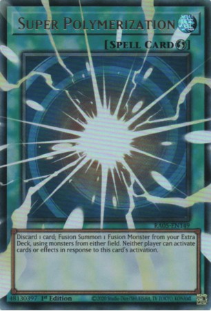 Super Polymerization (ext. art) - RA05-EN149 - Ultra Rare