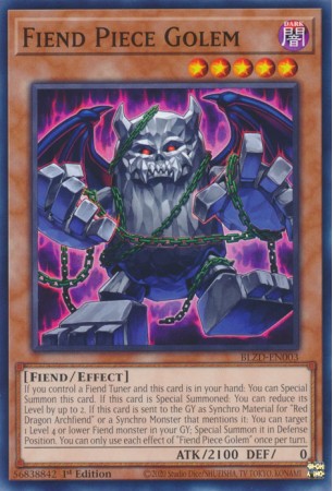 Fiend Piece Golem - BLZD-EN003 - Common
