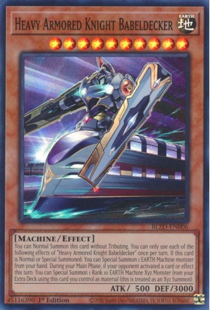 Heavy Armored Knight Babeldecker - BLZD-EN006 - Super Rare