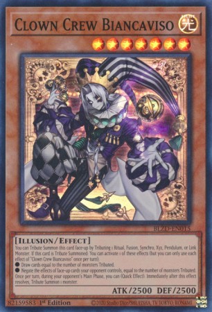 Clown Crew Biancaviso - BLZD-EN015 - Super Rare