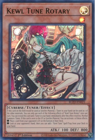 Kewl Tune Rotary - BLZD-EN021 - Ultra Rare