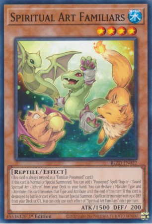 Spiritual Art Familiars - BLZD-EN022 - Common