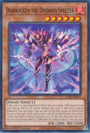 Diabrocken the Ominous Specter - BLZD-EN025 - Common