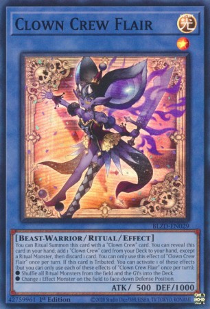 Clown Crew Flair - BLZD-EN029 - Super Rare