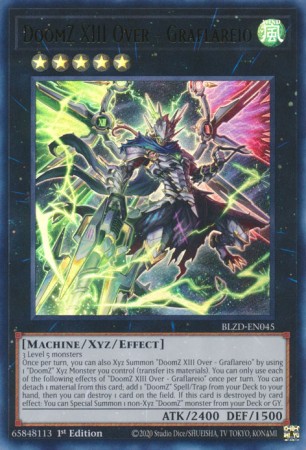 DoomZ XIII Over - Graflareio - BLZD-EN045 - Ultra Rare