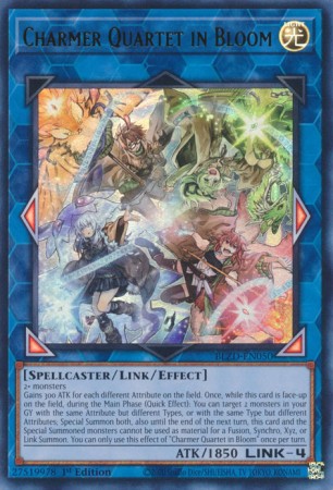 Charmer Quartet in Bloom - BLZD-EN050 - Ultra Rare
