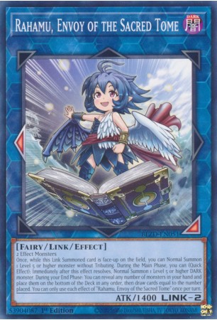 Rahamu, Envoy of the Sacred Tome - BLZD-EN051 - Common