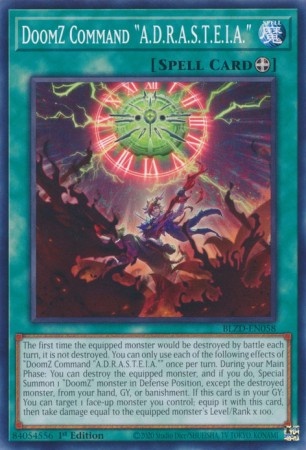 DoomZ Command "A.D.R.A.S.T.E.I.A." - BLZD-EN058 - Common