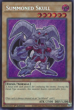 Summoned Skull (chibi art) - BLGG-EN001 - Secret Rare