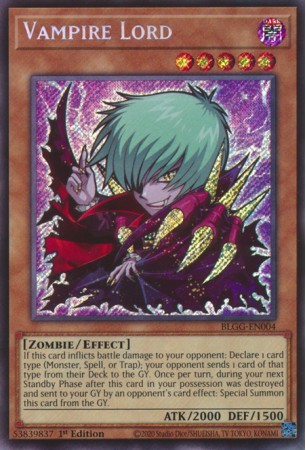 Vampire Lord (chibi art) - BLGG-EN004 - Secret Rare