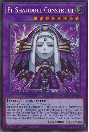 El Shaddoll Construct (chibi art) - BLGG-EN006 - Secret Rare