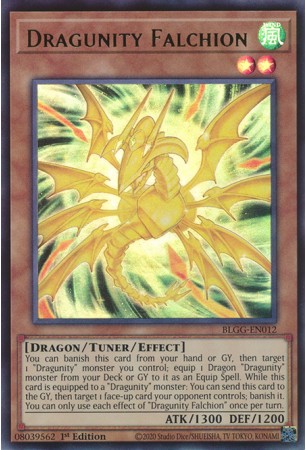 Dragunity Falchion - BLGG-EN012 - Ultra Rare