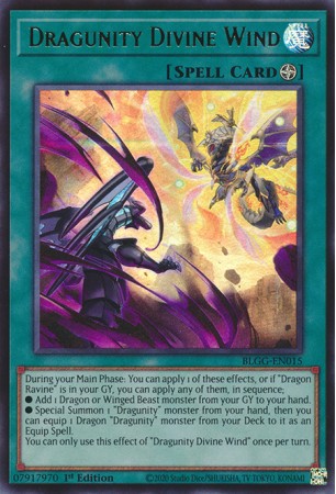 Dragunity Divine Wind - BLGG-EN015 - Ultra Rare