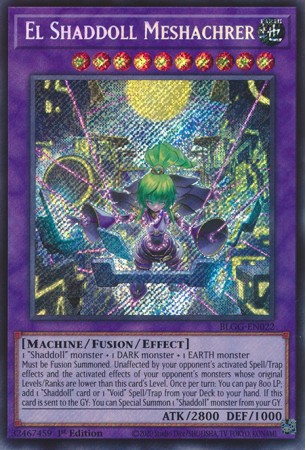 El Shaddoll Meshachrer - BLGG-EN022 - Secret Rare