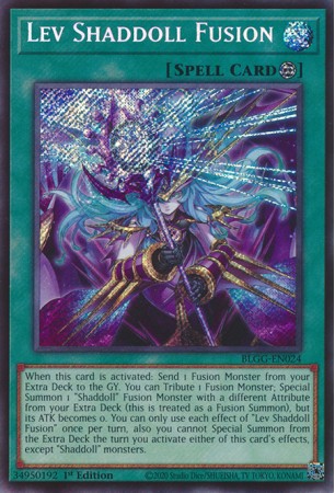 Lev Shaddoll Fusion - BLGG-EN024 - Secret Rare