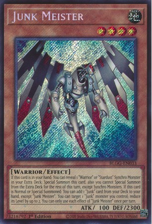 Junk Meister - BLGG-EN033 - Secret Rare