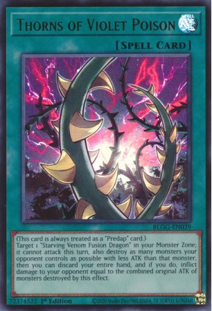 Thorns of Violet Poison - BLGG-EN039 - Ultra Rare
