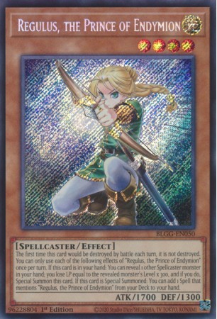 Regulus, the Prince of Endymion - BLGG-EN050 - Secret Rare