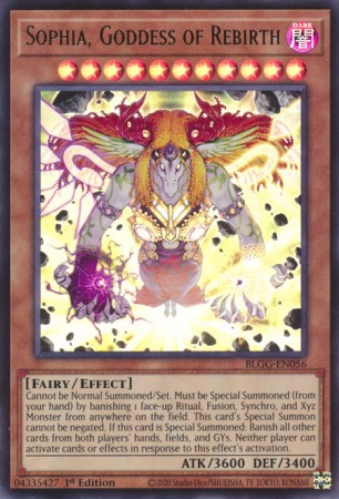 Sophia, Goddess of Rebirth - BLGG-EN056 - Ultra Rare