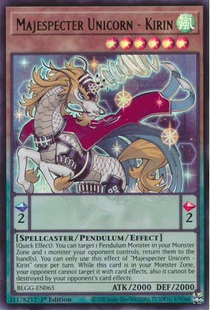 Majespecter Unicorn - Kirin - BLGG-EN065 - Ultra Rare