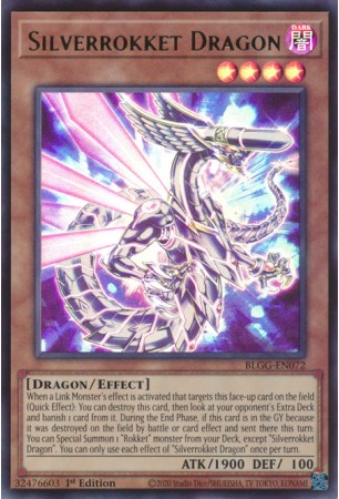 Silverrokket Dragon - BLGG-EN072 - Ultra Rare