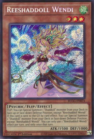 Reeshaddoll Wendi - BLGG-EN074 - Secret Rare