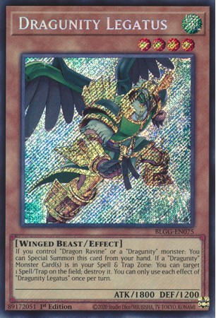 Dragunity Legatus - BLGG-EN075 - Secret Rare
