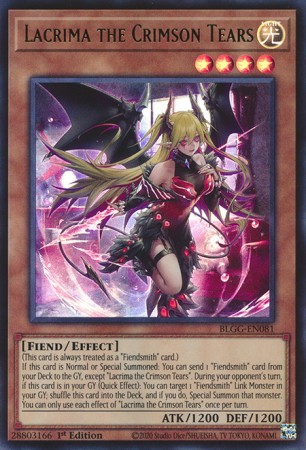 Lacrima the Crimson Tears - BLGG-EN081 - Ultra Rare