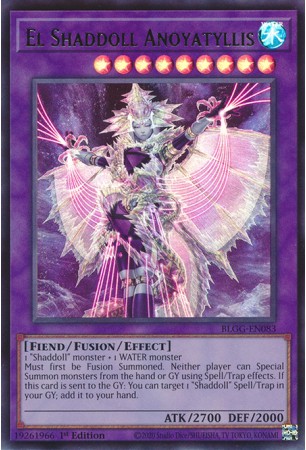 El Shaddoll Anoyatyllis - BLGG-EN083 - Ultra Rare