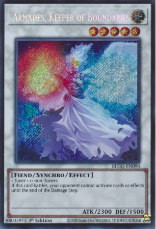 Armades, Keeper of Boundaries - BLGG-EN090 - Secret Rare