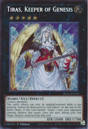Tiras, Keeper of Genesis - BLGG-EN094 - Secret Rare