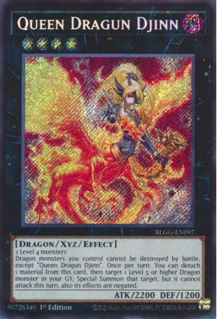 Queen Dragun Djinn - BLGG-EN097 - Secret Rare