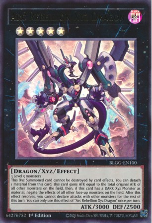 Arc Rebellion Xyz Dragon - BLGG-EN100 - Ultra Rare