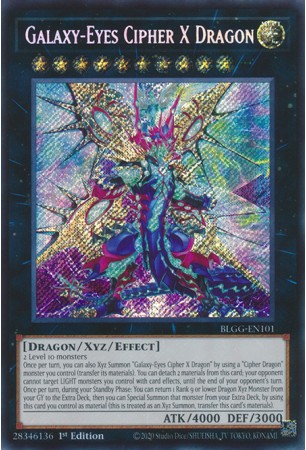 Galaxy-Eyes Cipher X Dragon - BLGG-EN101 - Secret Rare