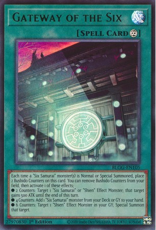 Gateway of the Six - BLGG-EN105 - Ultra Rare