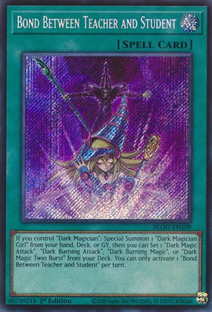 Bond Between Teacher and Student - BLGG-EN109 - Secret Rare