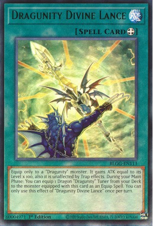 Dragunity Divine Lance - BLGG-EN113 - Ultra Rare