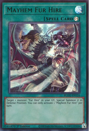 Mayhem Fur Hire - BLGG-EN116 - Ultra Rare