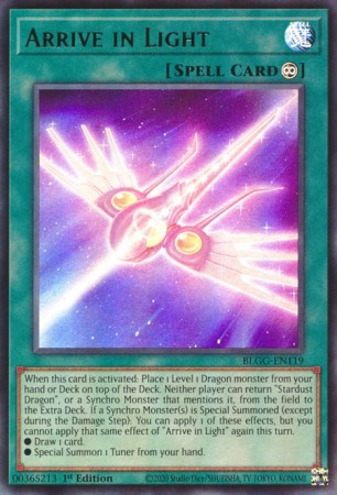 Arrive in Light - BLGG-EN119 - Ultra Rare