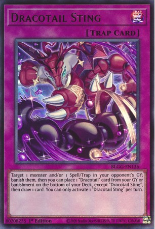 Dracotail Sting - BLGG-EN136 - Ultra Rare