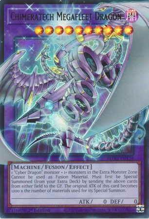 Chimeratech Megafleet Dragon (ext. art) - BLGG-EN138 - Ultra Rare