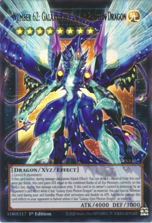 Number 62: Galaxy-Eyes Prime Photon Dragon (ext. art) - BLGG-EN140 - Ultra Rare