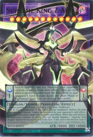 Supreme King Z-ARC (ext. art) - BLGG-EN141 - Ultra Rare
